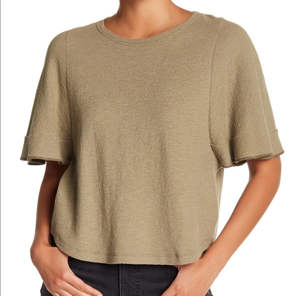 🔥HP🔥 Madewell Flutter Sleeve Top - Picture 2 of 7
